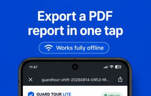Guard Tour Log screenshot 2