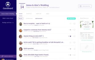 Guestboard screenshot 1