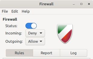 Gufw screenshot 1