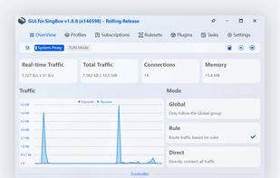 GUI.for.SingBox screenshot 1