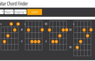 Guitar Chord Finder screenshot 1