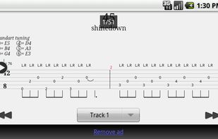 Guitar Tab Player screenshot 1