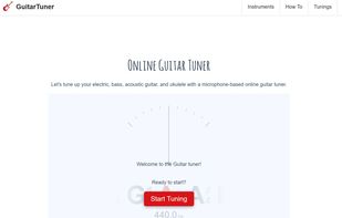 Guitar Tuner App screenshot 1