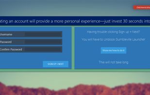 Gumbleville Launcher creates a separate account that will not interfere with your account