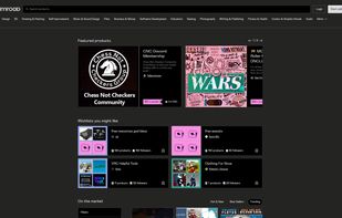 Discovery page (Home)