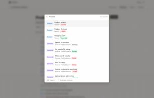 Global panel: search and navigate with ease