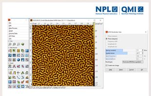 Magnetic force microscopy:
Data Processing ? SPM Modes ? Magnetic