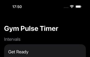 GymPulseTimer screenshot 1