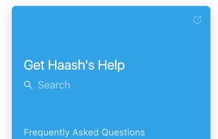 Add a widget to your site