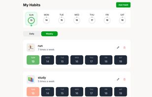 Habit Pulse screenshot 1