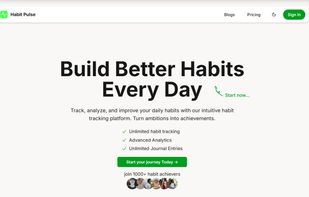 Habit Pulse screenshot 1