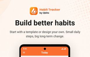 Create your first habit from a template or build one from scratch.