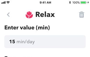 HabitMinder screenshot 1