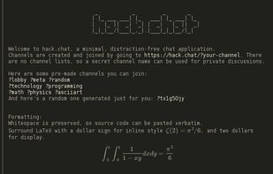 Hack Chat screenshot 1