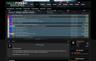 HackForumT screenshot 1