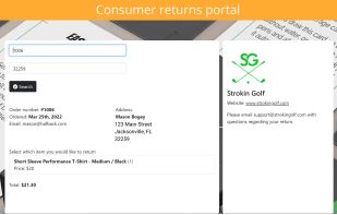 Add a consumer returns portal.