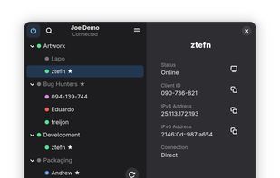 View selected member details