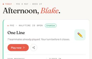 Halftime screenshot 1