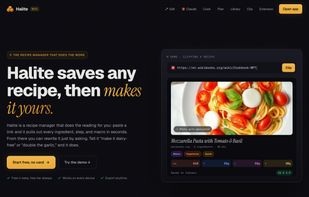 halite.cc landing page