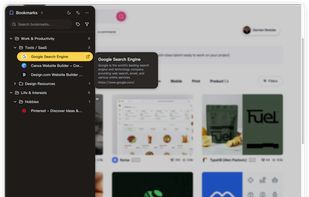 sidepanel in web page