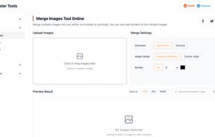 Merge images tool