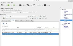 HandBrake screenshot 2