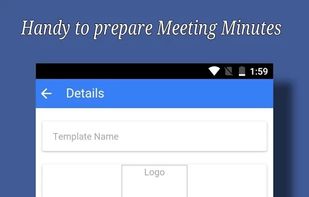 Handy Meeting Minutes Basic Offline App (HMM) screenshot 3