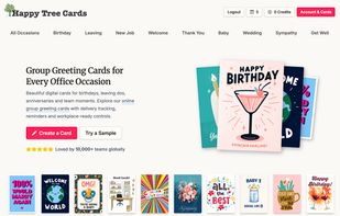 Happy Tree Cards screenshot 1