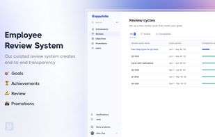 Our curated review system creates end-to-end transparency.
