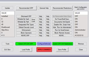 Hard_Configurator screenshot 1