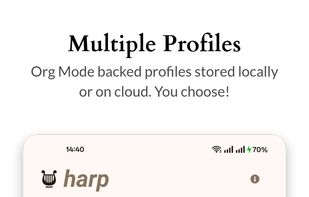 Harp: Private Health Records screenshot 1