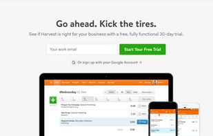 Harvest screenshot 1