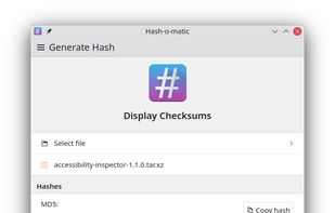 Hash-o-matic screenshot 1