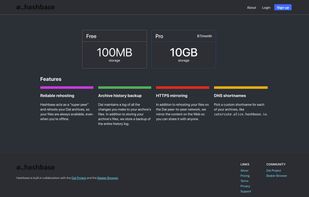 Hashbase screenshot 1