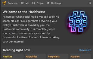 hashiverse screenshot 1