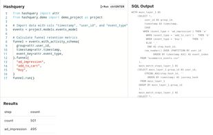 Hashquery screenshot 1
