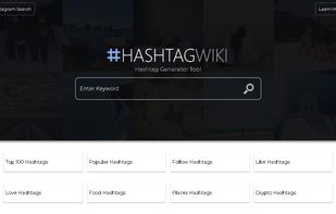 HashtagWiki.com screenshot 1