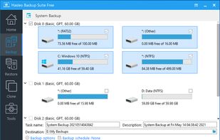 Hasleo Backup Suite screenshot 1