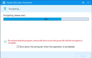 Hasleo BitLocker Anywhere screenshot 2