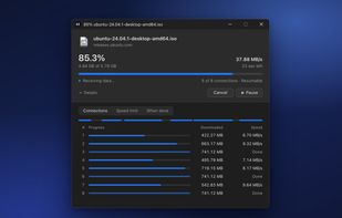 Download-Progress-With-8-connection