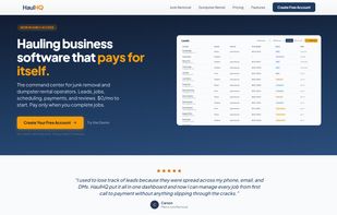 Hauling business software that pays for itself