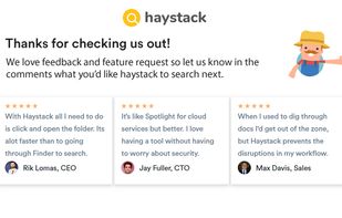 Haystack screenshot 3