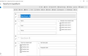 Hazel Paper Forms screenshot 1