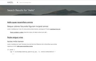 Hazel (Wiki) screenshot 1