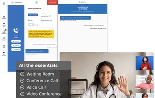 Suited for a wide range of telehealth use cases
Our platform supports a broad spectrum of use cases, from traditional patient-to-doctor interactions via voice, video, chat, and file exchange, to more complex scenarios involving patient requests. This includes waiting room dispatching handled by multiple doctors, and calls that may include specialists, next of kin, or translators.