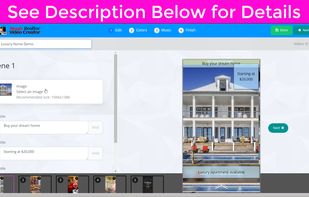 Add custom text and images