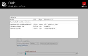 HDClone Free Edition screenshot 2