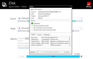HDClone Free Edition screenshot 1