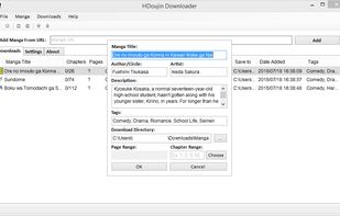 HDoujin Downloader screenshot 3