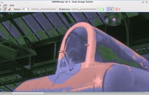 HDRMerge screenshot 2